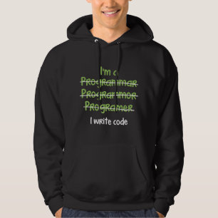 I Skriva-kod Hoodie