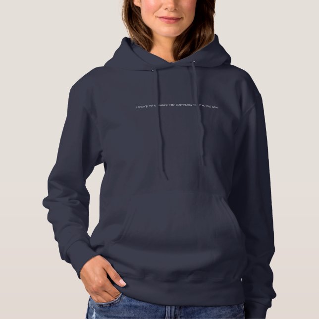 I Skriva Women's Basic Hoodie T Shirt (Framsida)
