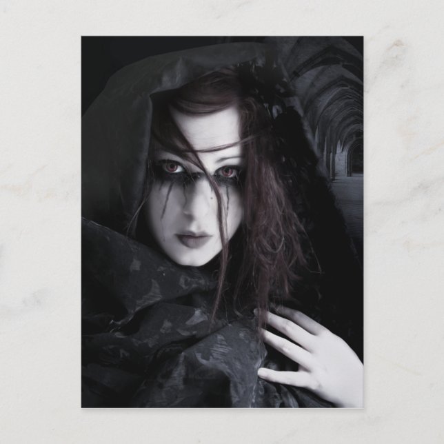 "I skugga" vykort (Framsida)