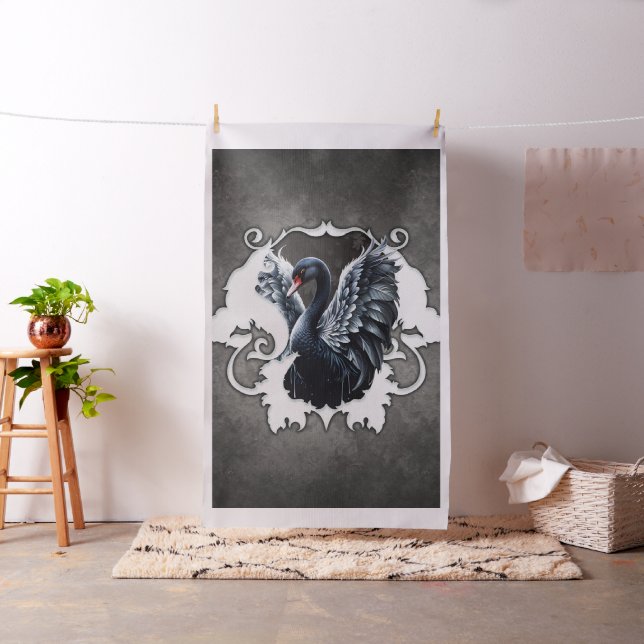 I skuggan av elegans: Ett svart svan. Tyg (In Situ)