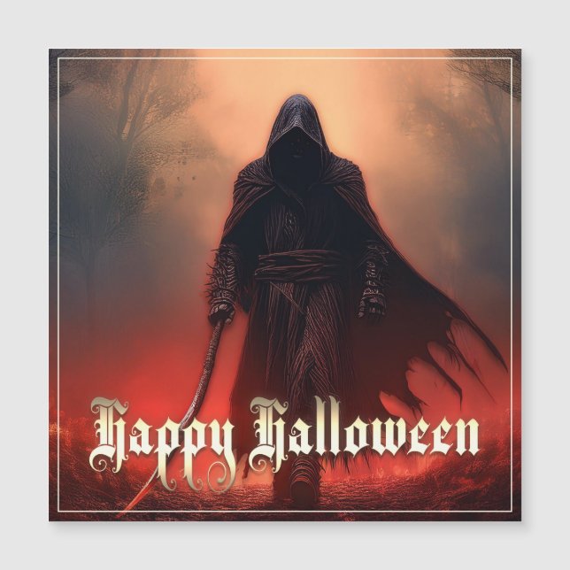I skuggan av Grim Reaper - Halloween (Framsida)