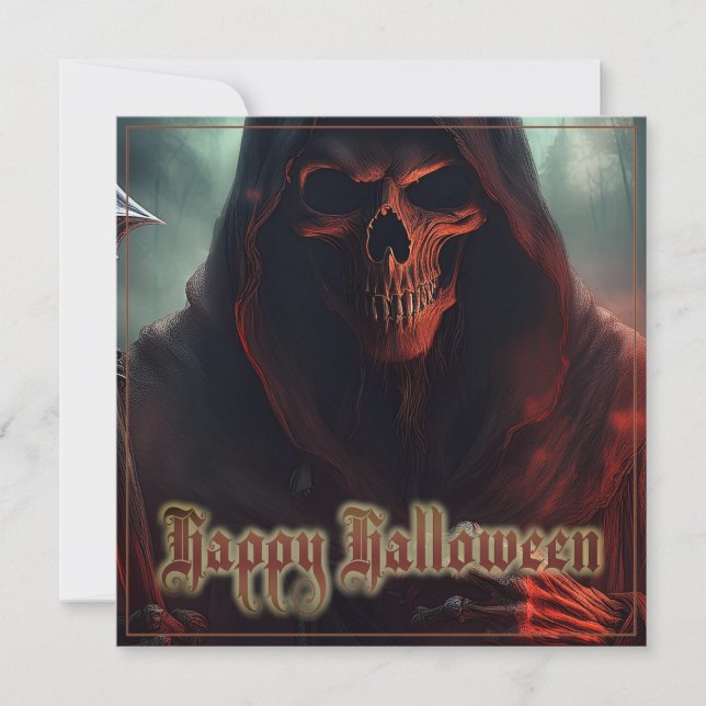 I skuggan av Grim Reaper - Halloween (Framsida)