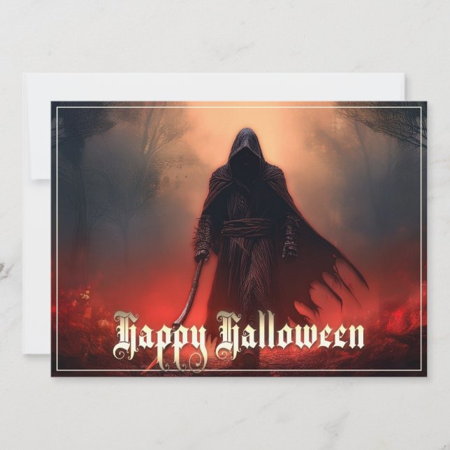 I skuggan av Grim Reaper - Halloween (Framsida)