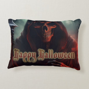 I skuggan av Grim Reaper - Halloween Prydnadskudde