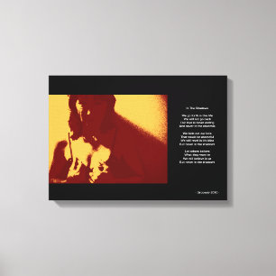 I skuggorna canvastryck