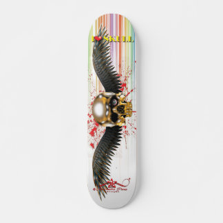 I ❤ Skull 3/10 Mini Skateboard Bräda 18,5 Cm