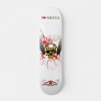 I ❤ Skull 7/10 Mini Skateboard Bräda 18,5 Cm