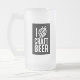 I Skutt Craft Beer Frostat Ölglas