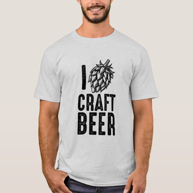 I Skutt Craft Beer T Shirt (Framsida)