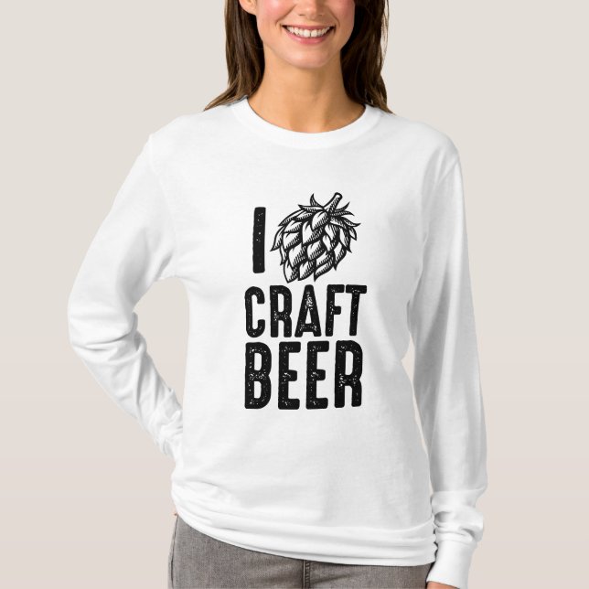 I Skutt Craft Beer T Shirt (Framsida)