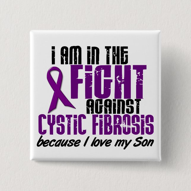 I slagsmål mot SON för Cystic Fibrosis Knapp (Framsida)