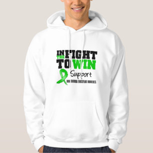 I slagsmål som segrar - benmärgtransplantat sweatshirt med luva