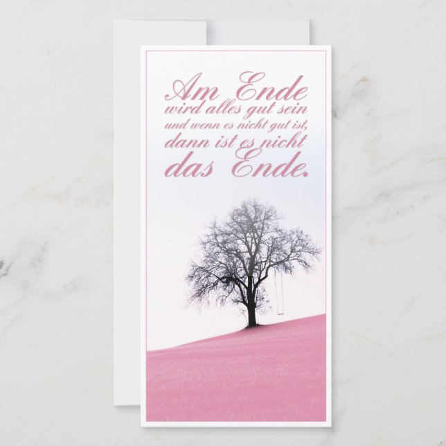 I slutändan kommer allt att bli bra (Framsida)