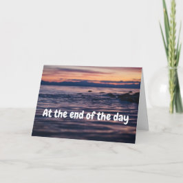 I slutet av dagen är vi på samma sida - kort