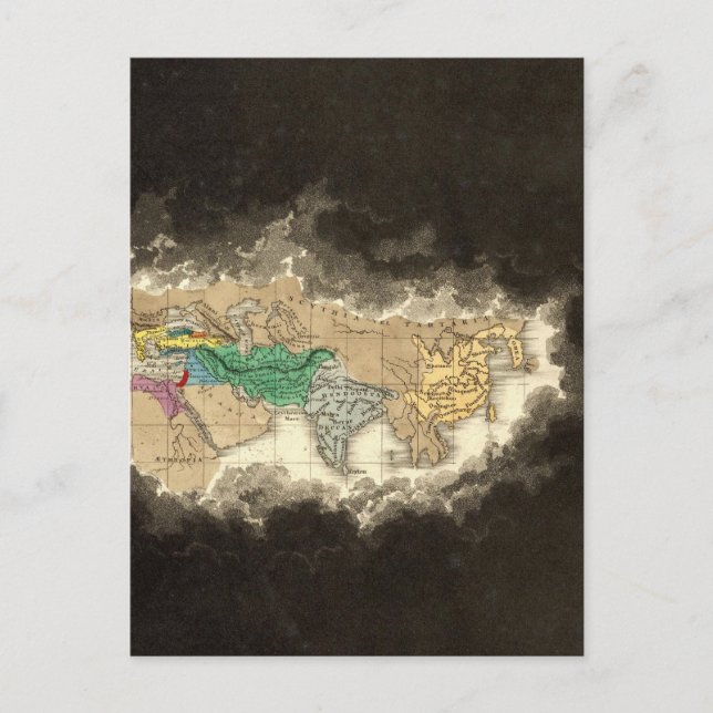 I slutet av den tredje punic Krig 146 BC Vykort (Framsida)