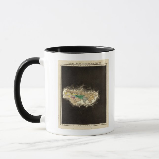 I slutet av den tredje strafflagen Krig 146 BC Mugg (Vänster)