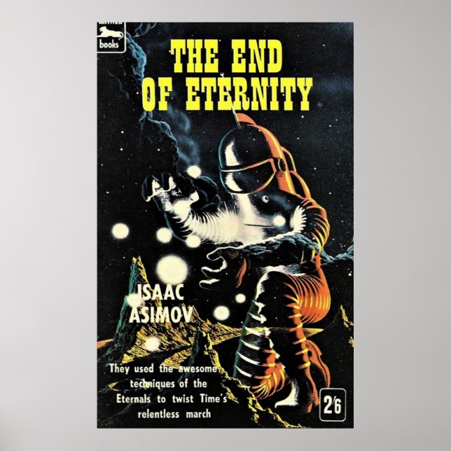 I slutet av Eternity Isaac Asimov Poster (Framsidan)