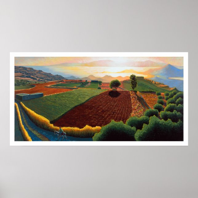 I slutet av Naxos-dagen Poster (Framsidan)