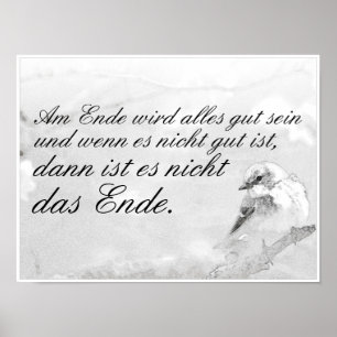 I slutet kommer allt att bli bra poster