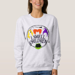 I SMELL BARN med tre häxor T Shirt