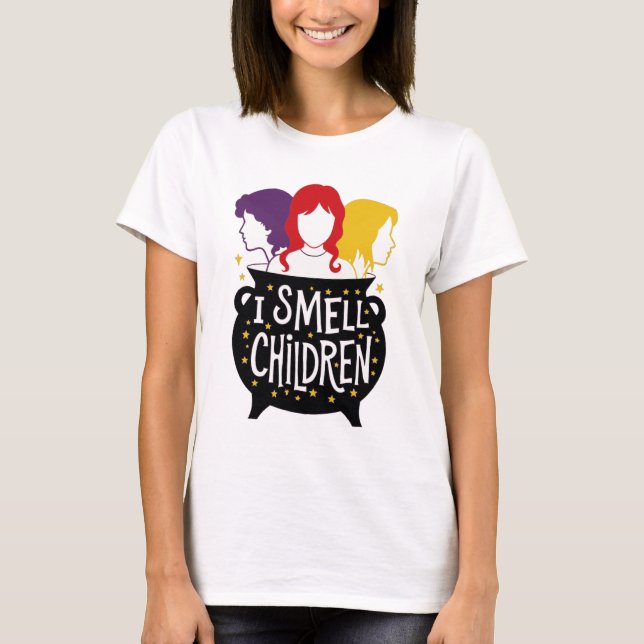 I Smell Children Halloween T Shirt (Framsida)