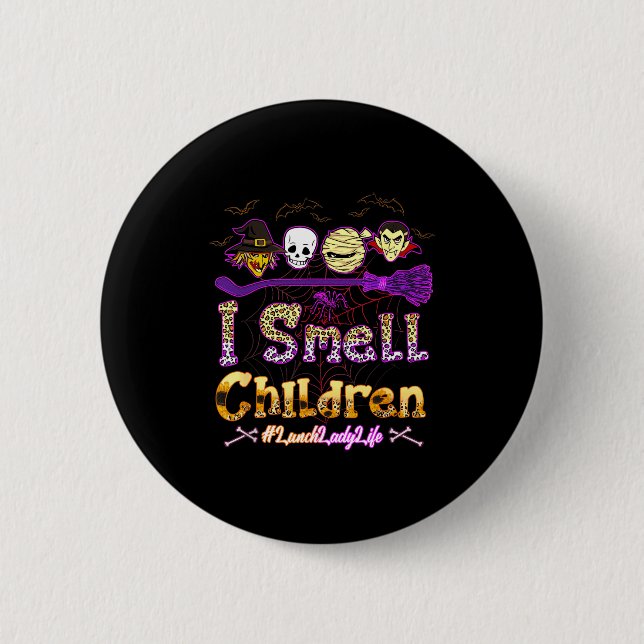 I Smell Children Lunch Lady Life Halloween Lunch L Knapp (Framsida)