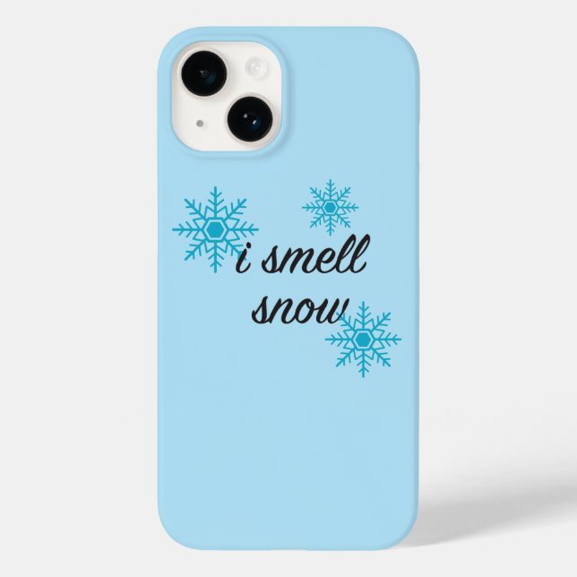I Smell Snö Snowflake Motif (Baksida)