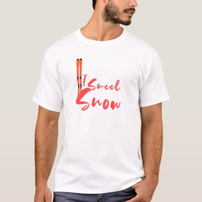 I Smell Snö T Shirt (Framsida)