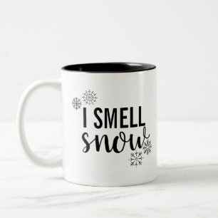 I Smell Snö Två-Tonad Mugg