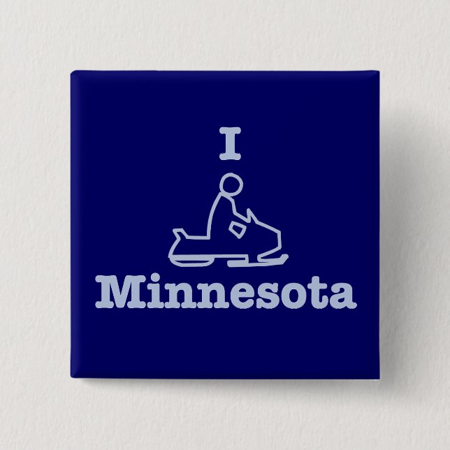 I Snowmobile Minnesota Knapp (Framsida)