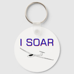 I SOAR-segelflygplan Nyckelring