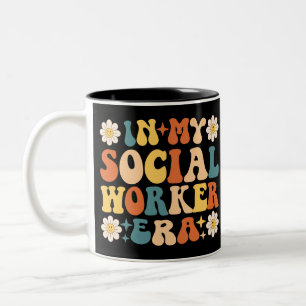 I Social arbetarera Två-Tonad Mugg