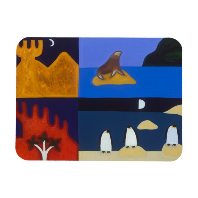 I södra Afrikan 2006 Magnet (Horisontell)