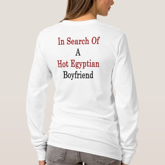 I sökande av den A hoade egyptiska pojkvännen Tröja (Baksida)