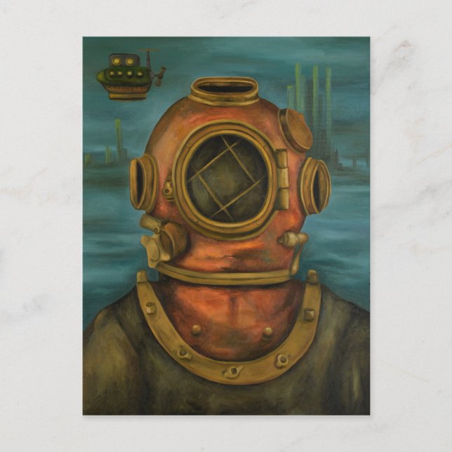 I sökandet efter Atlantis Vykort (Framsida)