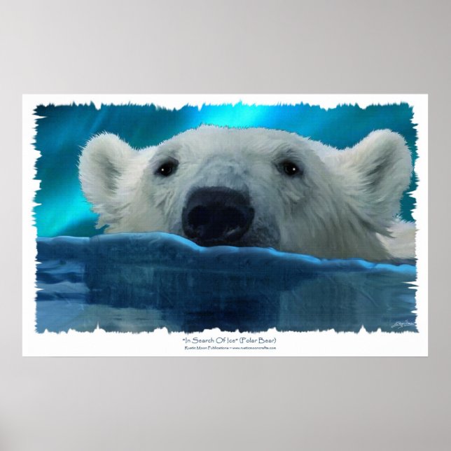 I SÖKNING EFTER ICE ~ Art Poster (Framsidan)