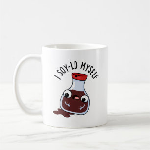 I Soy-ld Myself Funny Soy Sauce Pun Kaffemugg