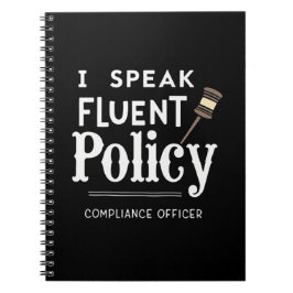I Speak Fluent Policy – Compliance Officer Anteckningsbok