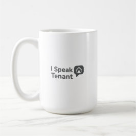 I Speak Tenant Premium Kaffemugg