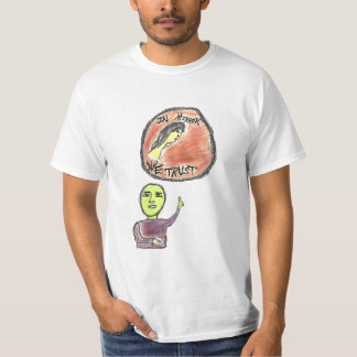 I spegel litar på vi T-tröja T Shirt