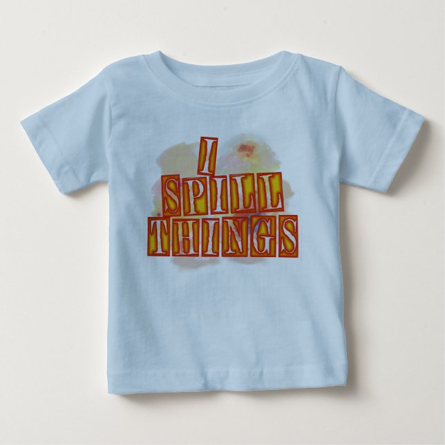 I Spill Sak blue baby T-shirt (Framsida)