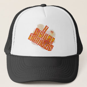 I Spill Sak trucker humor hatt (slanterad) Keps