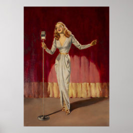 I Spotlight Pin-Up Poster