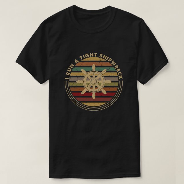 I springa a Tight-förlisningen T Shirt (Design framsida)