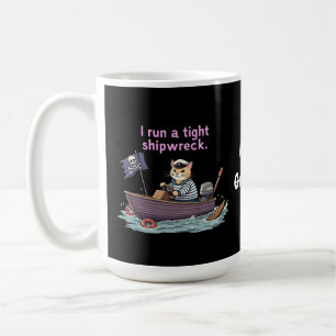 I Springa a Tight Shipwreck Funny Mamma & Pappa Ci Kaffemugg