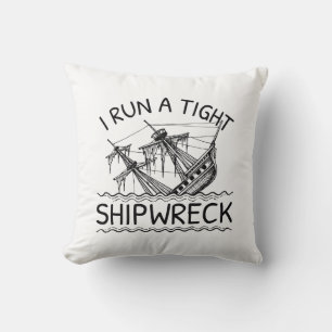 I Springa A Tight Shipwreck Kudde