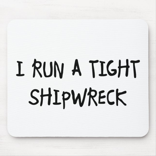 I Springa a Tight Shipwreck Musmatta (Framsidan)