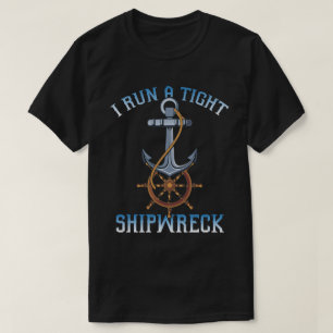 i springa ett hårt skeppsbrott t shirt