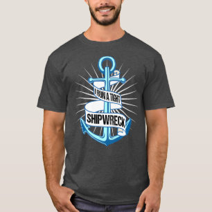 I springa ett hårt vrak som går 2 t shirt