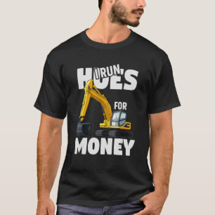 I Springa Hoes for Money T-Shirt lustig konstrukti